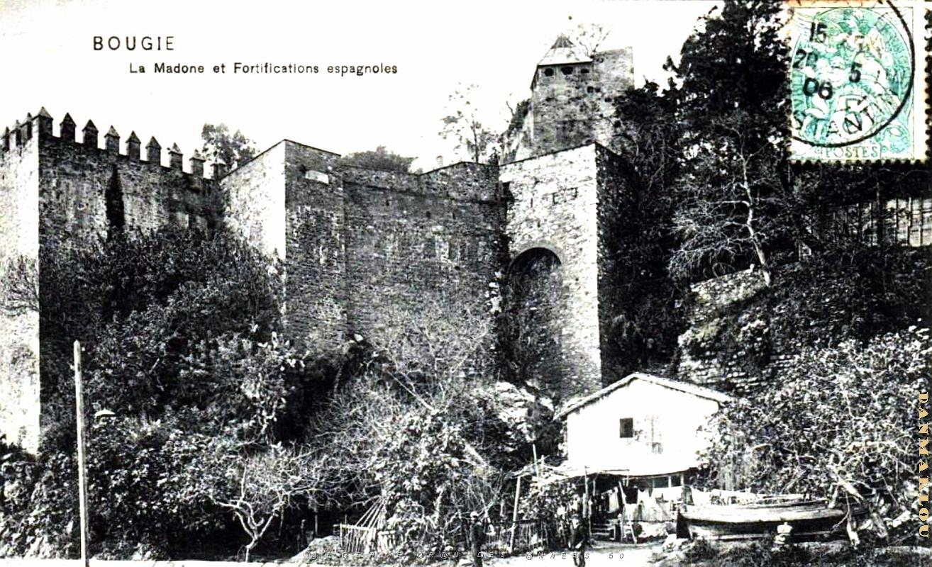 Bougie - Madone et Fortifications Espagnoles - 1906.jpg